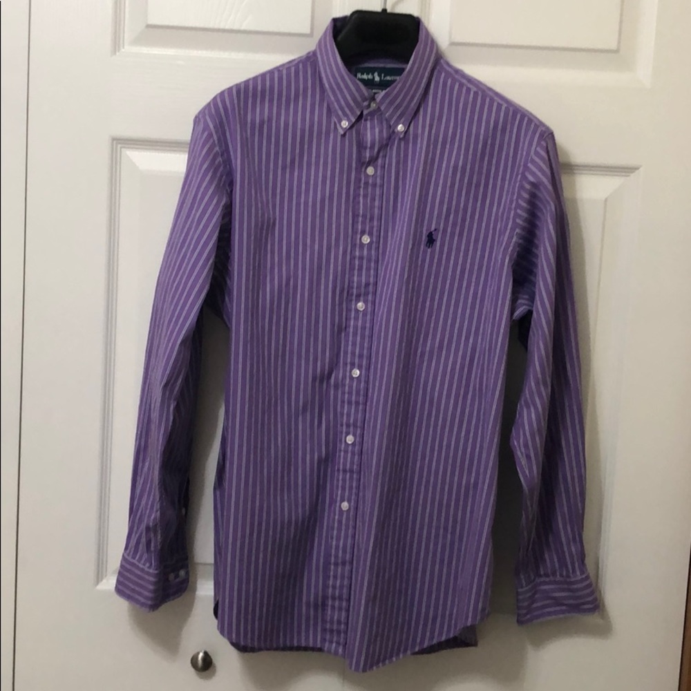 Ralph Lauren Mens Classic  Fit 16.5” Button Shirt
